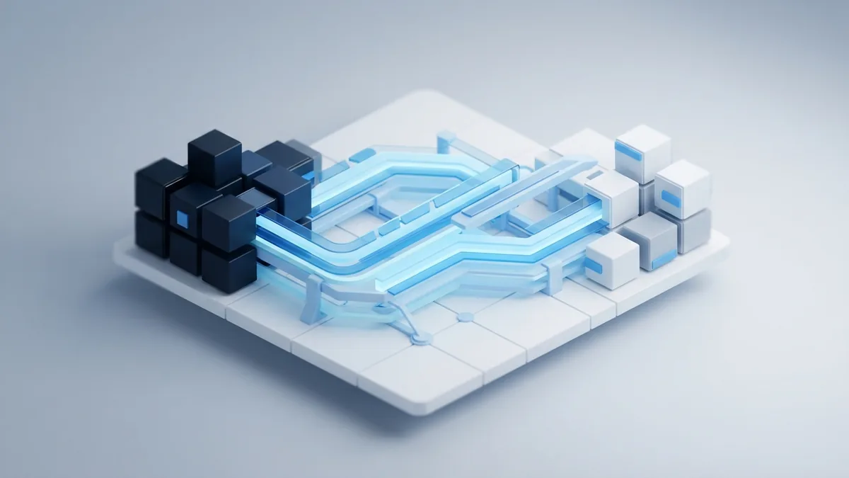 Structured blue migration path between source and destination databases