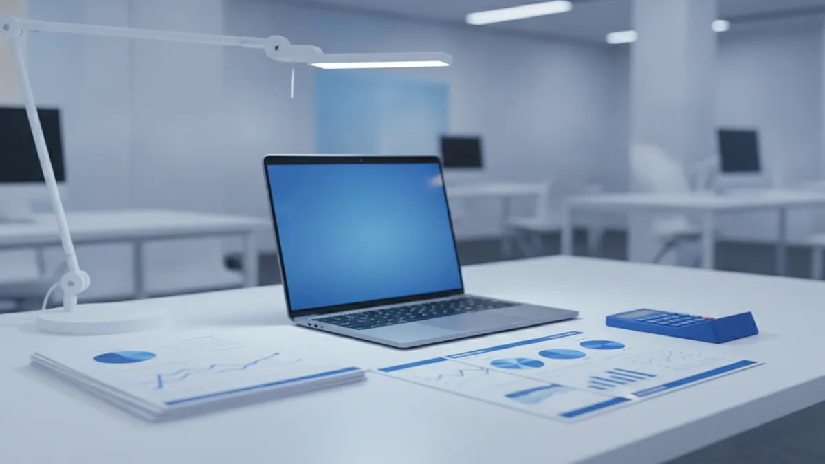 Cost estimation tools arranged with project models, charts, and resource planning sheets